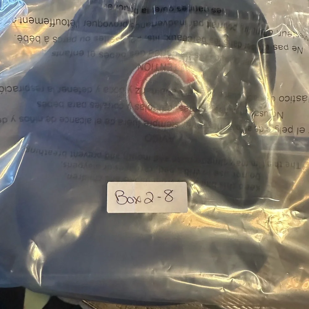 Chicago Cubs Baseball Cap Youth Fan Favorite Tag Cotton‎ Vintage Hook Loop Tape
